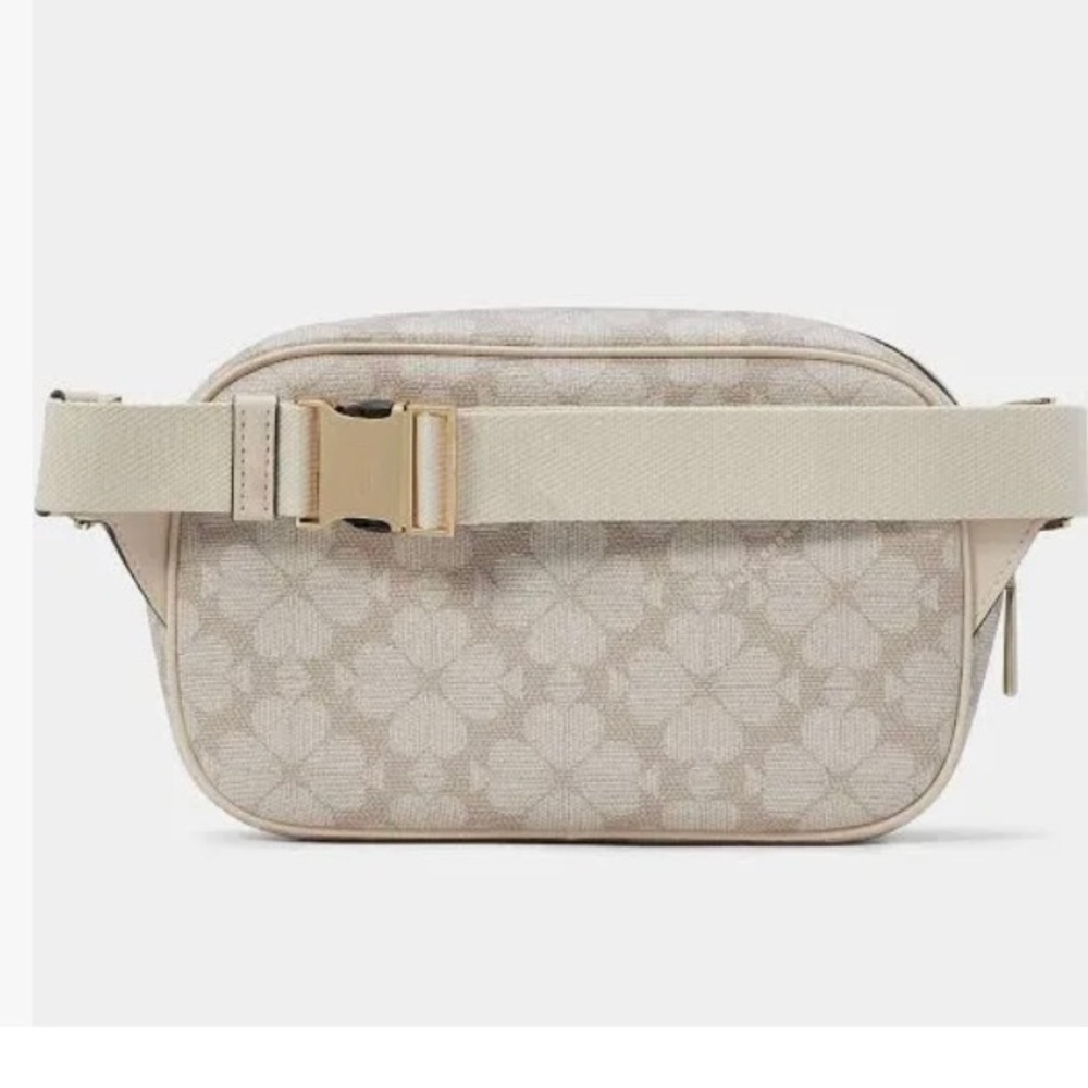 Kate Spade Beige flower signature belt bag - Picture 2 of 8